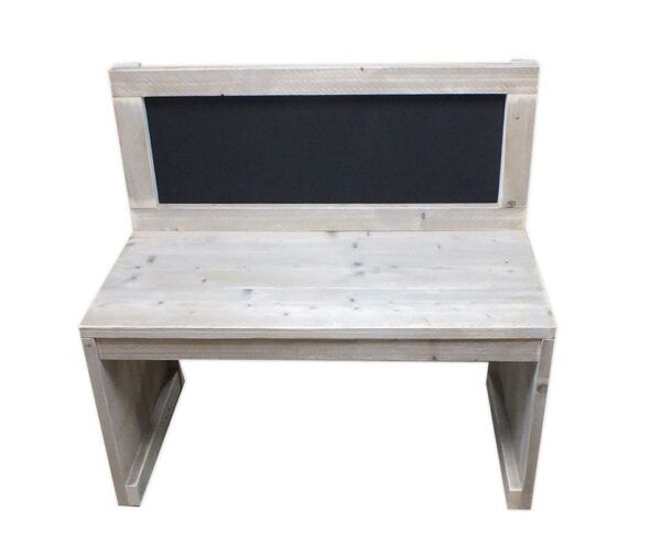 Steigerhouten Speeltafel met krijtbord