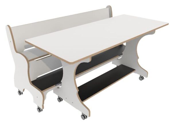 Hoogzit Ergocombi Enkel 155 cm – Wit