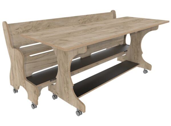 Hoogzit Ergocombi Enkel 155 cm – Grey Craft Oak