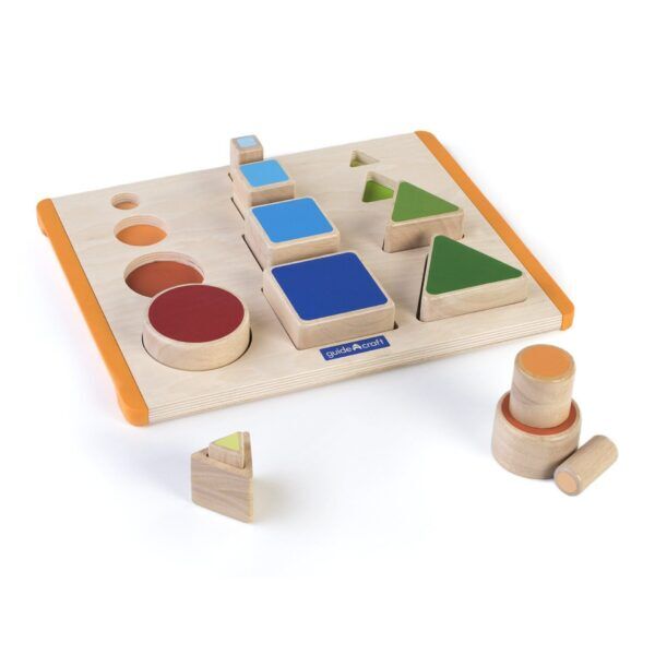 Guidecraft Nestel en Stapelvormen