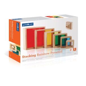 Guidecraft Stapelbare Regenboog Pyramide foto 2