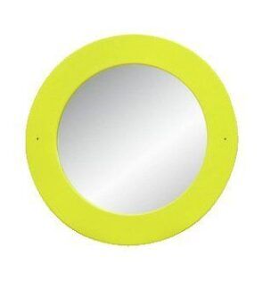 EduCasa ronde wandspiegel maat M – Lime groen