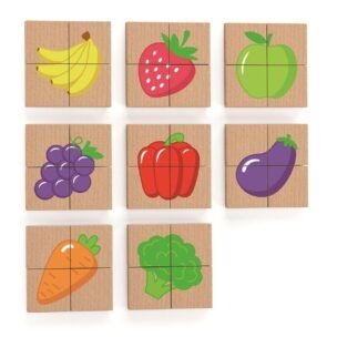 Magneetpuzzel Fruit – 32-delig foto 2