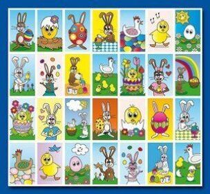 Stickers serie 46 – Pasen