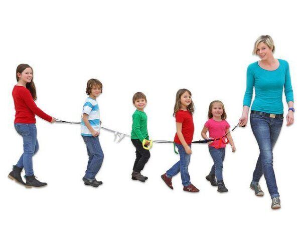 Wandeltouw – Veiligheidstouw voor 12 kinderen + 2 volwassenen