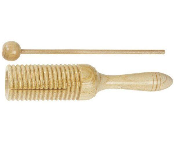 Houten Guiro met handvat