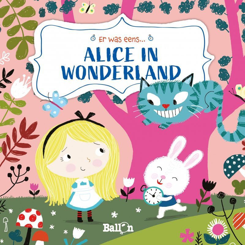 Kinderboek - Er was eens.. Alice in Wonderland