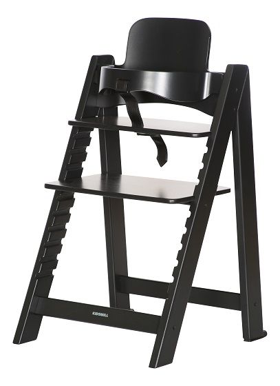 Kidsmill High Chair Up, Kinderstoel - Meegroeistoel Zwart