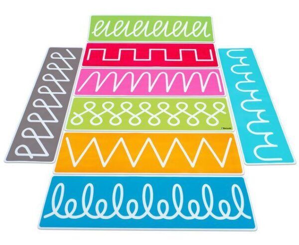 Leren schrijven – Swingoefeningen voor op de muur