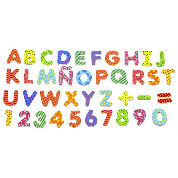 Magneet letters en Cijfers