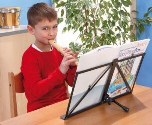 Tafel Muzieknoten Standaard – Metaal foto 2