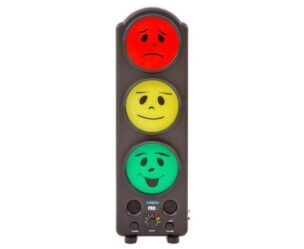 Stoplicht met geluidcontrole – geluidsmeter