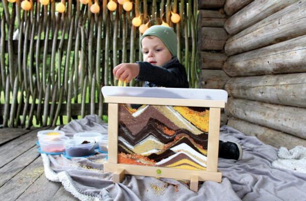 Crea Zand voor Zand Schilderij