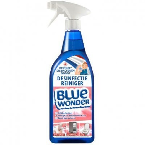 Blue Wonder Desinfectie reiniger spray 750 ml foto 1