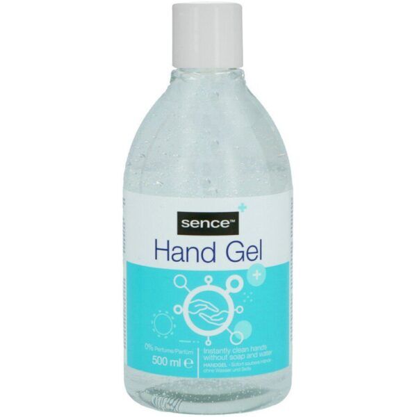 Sence Desinfecterende Handgel 500 ml, 63% alcohol
