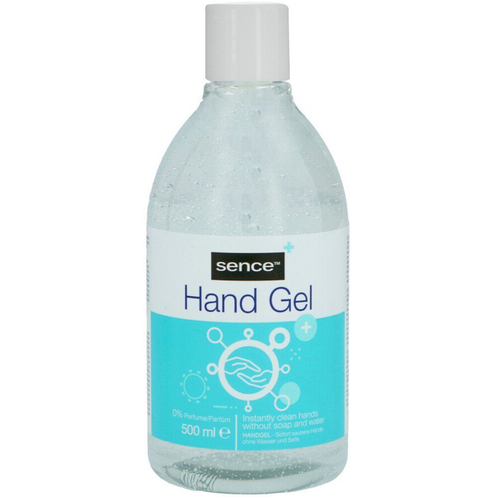 Sence Desinfecterende Handgel 500 ml, 63% alcohol