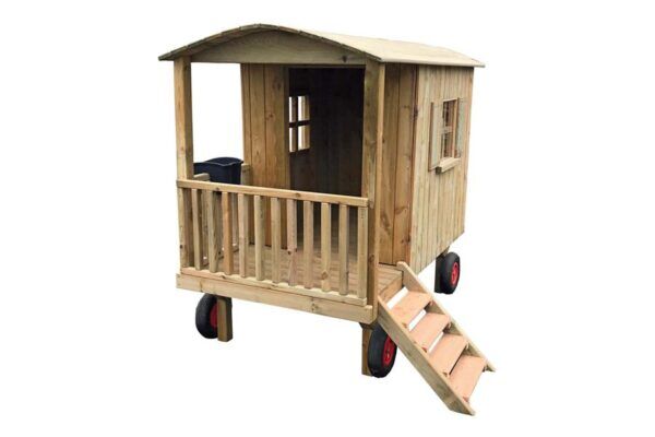 Houten Circus Pipowagen