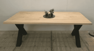 Tafel met X-poot 160 cm – Diverse kleuren