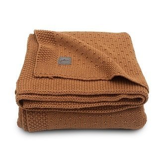 Jollein Deken 100 x 150 cm Basic knit caramel