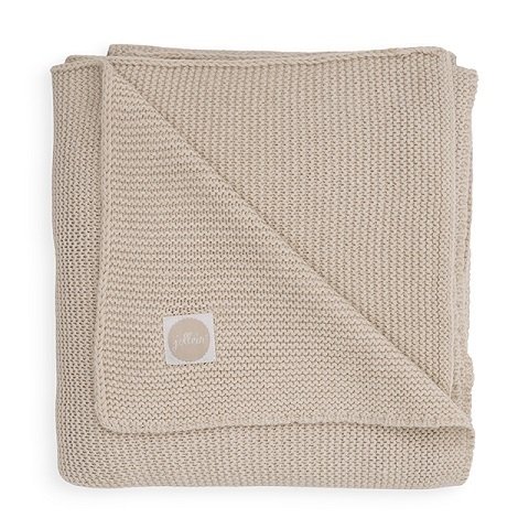 Jollein Deken 75 x 100 cm Basic knit nougat