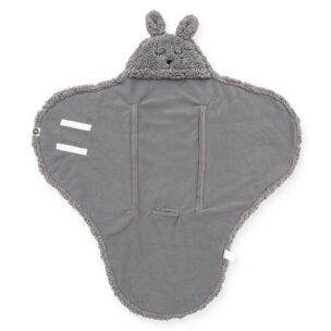 Wikkeldeken Bunny Storm Grey – Grijs