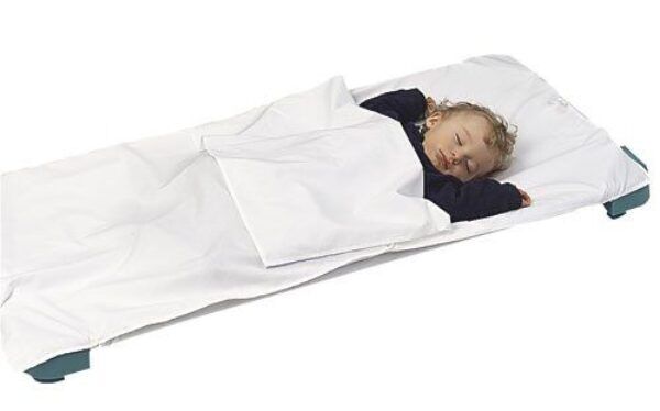 Wit Hoeslaken katoen 60x120cm Zaklaken tbv rustbedje