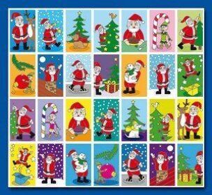 Stickers Serie 48 – Kerst