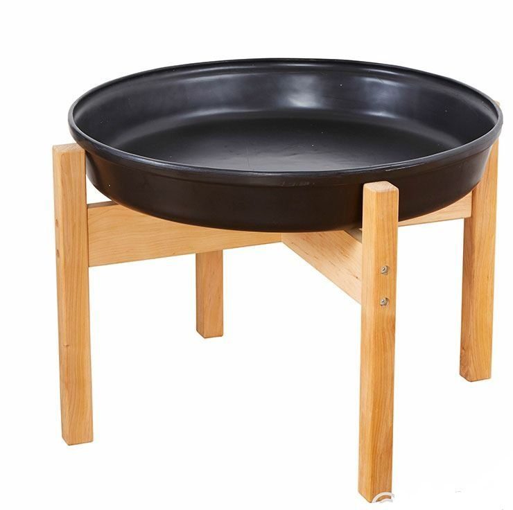 Tuff tray diep met houten Standaard - Speeltafel