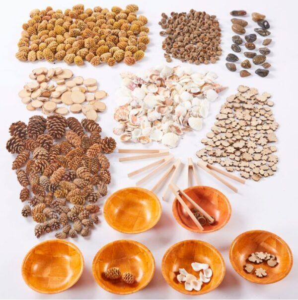 Natuurlijke sorteerset