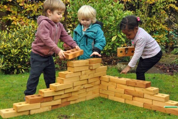 Lichtgewicht Zacht Houten Bakstenen – 30 stuks