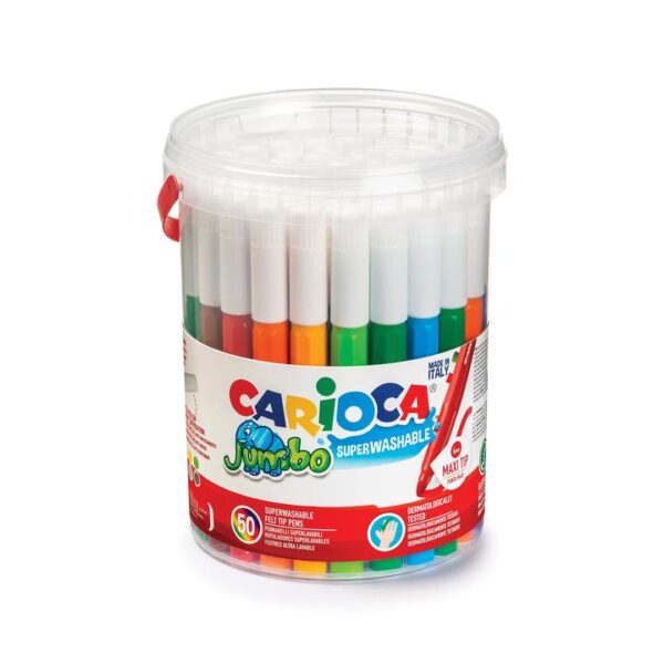 Carioca Jumbo Viltstiften, 50 stuks foto 1