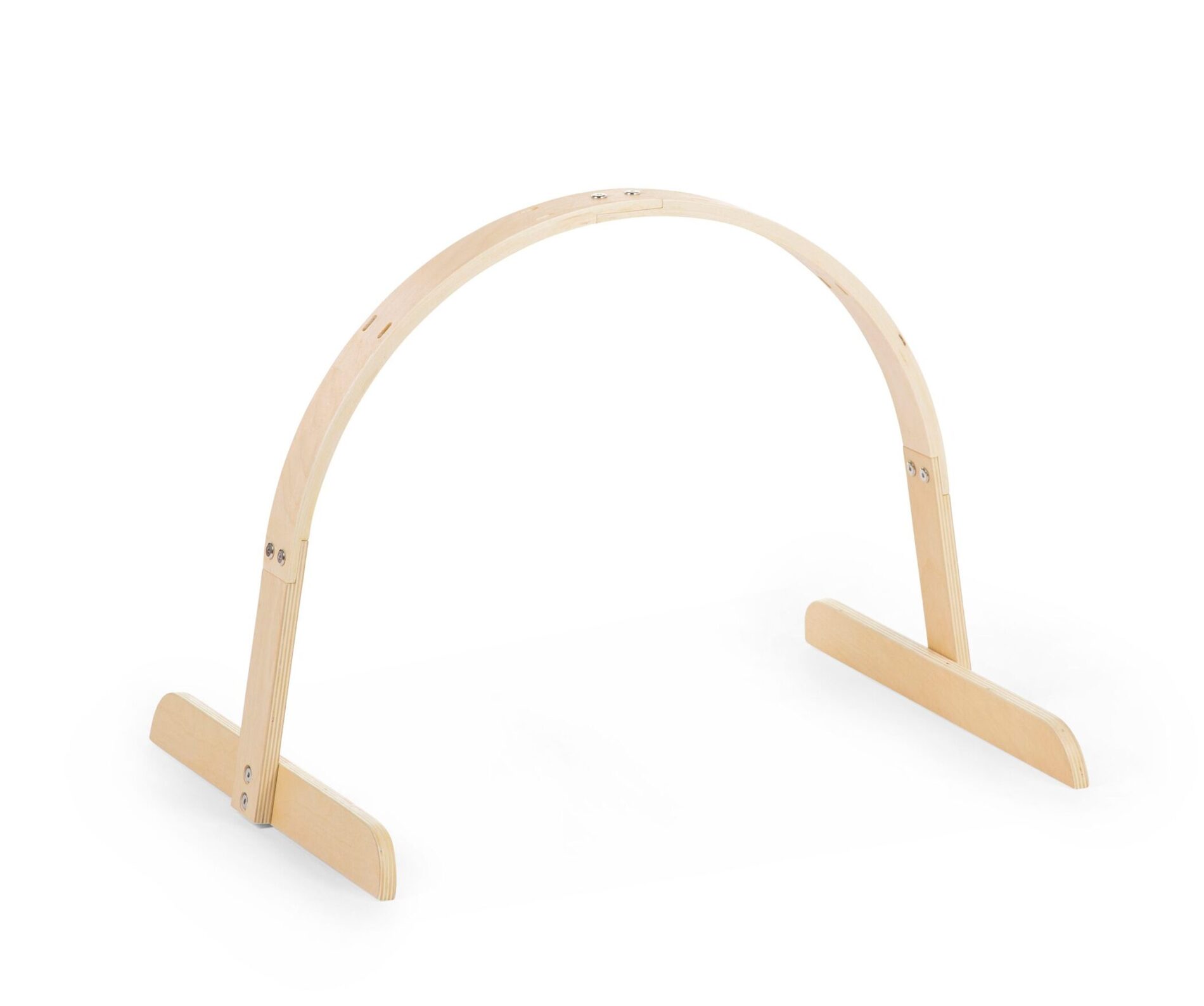 BABYGYM UNIVERSEEL ROND - HOUT - NATUREL