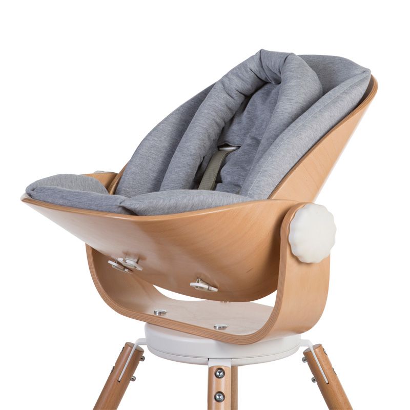 EVOLU NEWBORN COMFORTKUSSEN - JERSEY - GRIJS