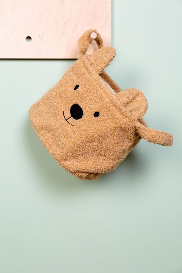 Opbergmand 25 x 20 x 20 cm Teddy Beige