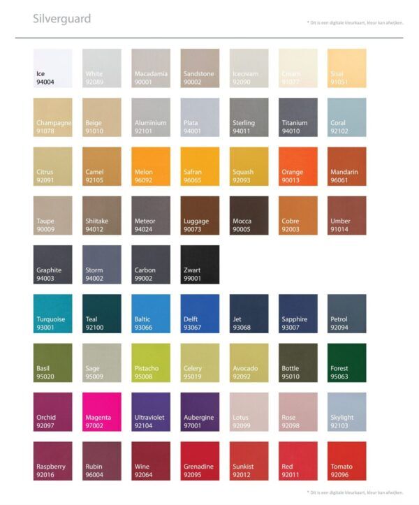 Poefje rond 30 x 30 cm – 140 kleuren beschikbaar