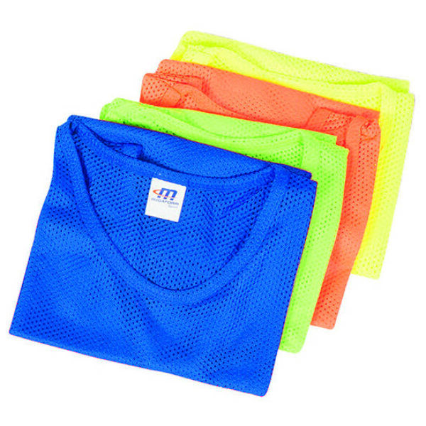 Set van 10 trainingshesjes S – Blauw