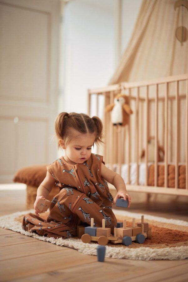 Jollein Slaapzak zomer 70cm Giraffe Caramel
