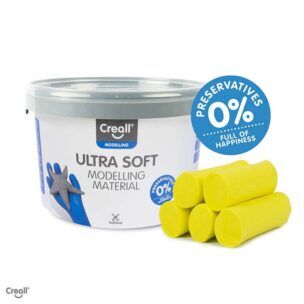 Creall Ultra Soft Klei 1100 Gram – Geel