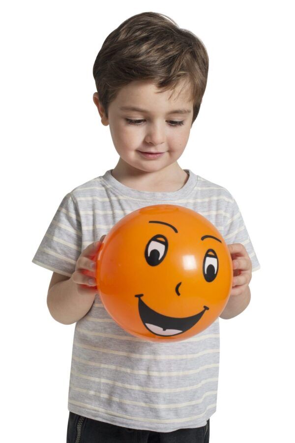 Set van 6 ballen met verschillende emoties – 20 cm