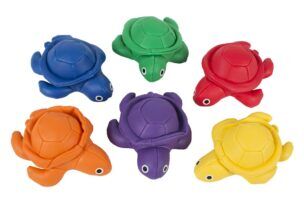 Pittenzakjes Schildpad, Set van 6 kleuren