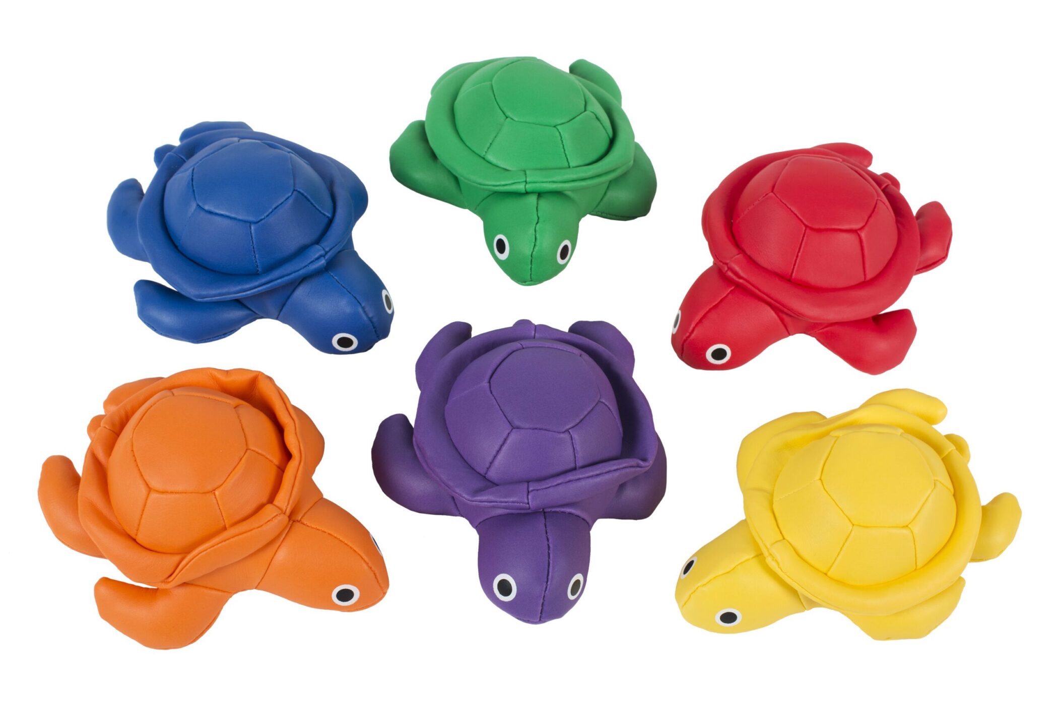 Pittenzakjes Schildpad, Set van 6 kleuren