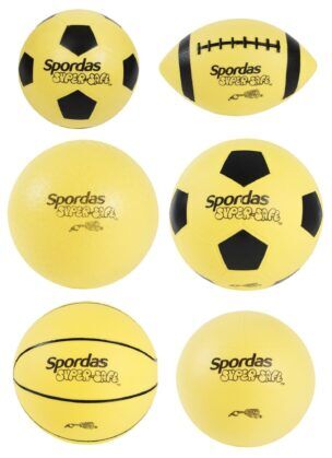Superveilige Vinyl ballen – Set van 6