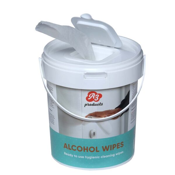 A3 products Alcohol Wipes pot 1x 300 vel foto 1