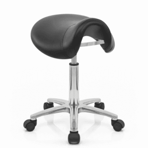 Zadelkruk PUR – Zwart