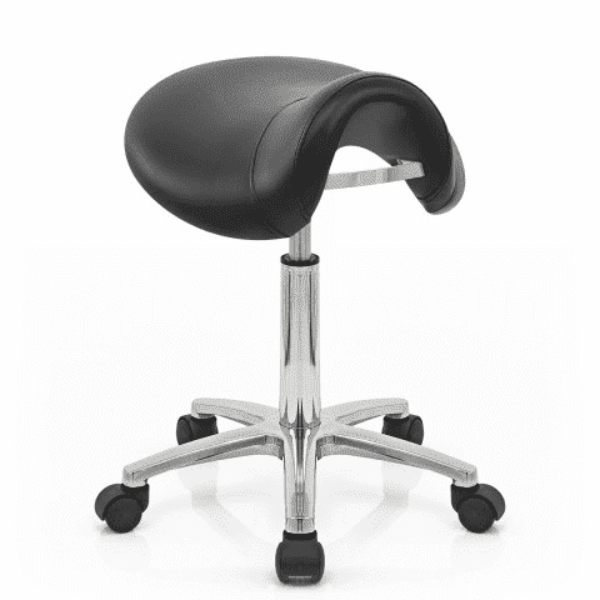 Zadelkruk PUR – Zwart