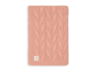 Deken Spring Knit 100 x 150 cm – Rosewood