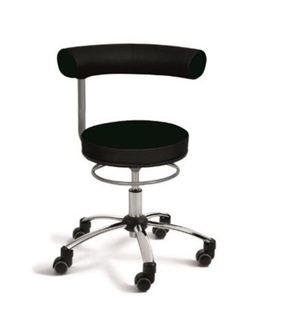 Sanus gezondheidsstoel, bureaustoel stof zwart