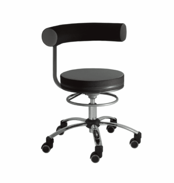 Sanus gezondheidsstoel, bureaustoel stof grijs zwart