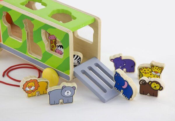 Houten Dieren transporter