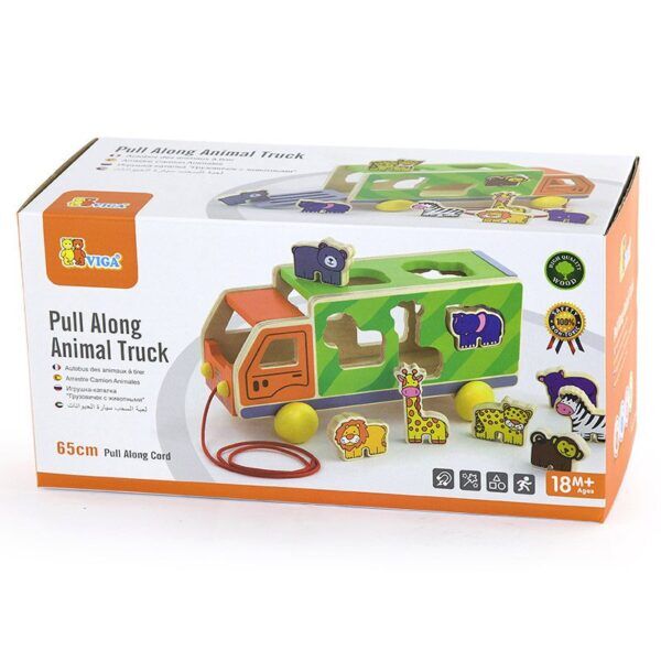 Houten Dieren transporter